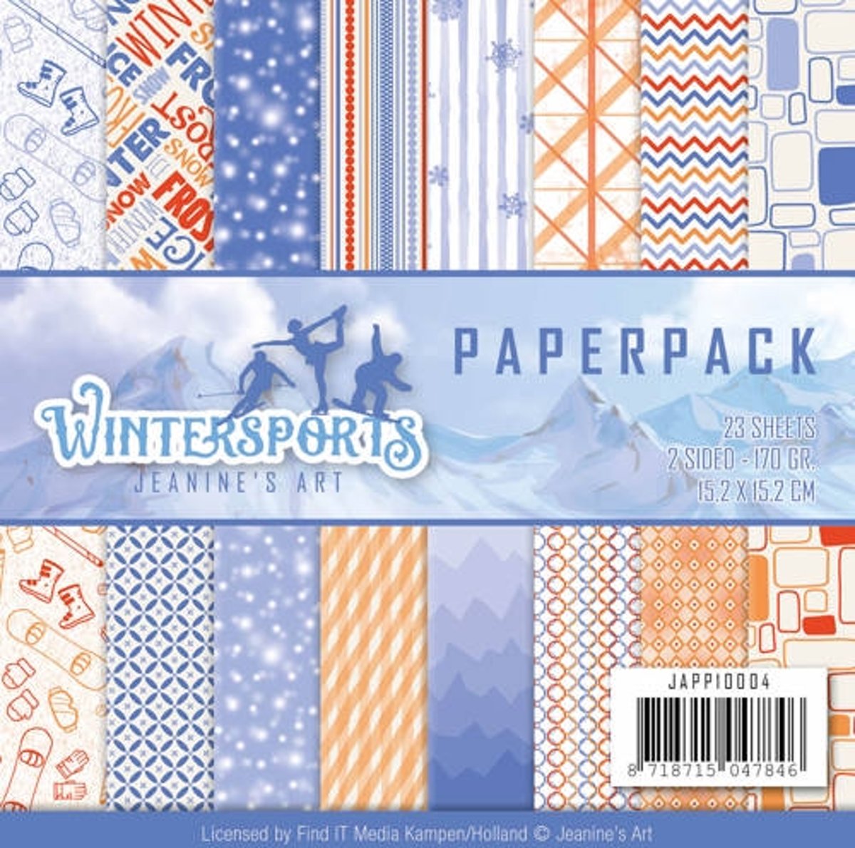 Papierpak - Jeanines Art - Wintersports